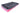 Pet2go Image Vista trasera de la cama para perro Fun Pet2Go color rosa neón con bordes acolchados y diseño resistente.