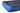 Pet2go Image Detalle de la cama para perro Fun Pet2Go azul rey con tela resistente, costuras reforzadas y bordes acolchados.