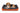 Pet2go Image Perro Beagle sobre cama para perro Fun Pet2Go color naranja, relleno de fibra PET y diseño acolchado para mayor comodidad.