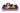 Pet2go Image Perro Beagle sobre cama para perro Fun Pet2Go color rosa neón, relleno de fibra PET y diseño acolchado para mayor comodidad.