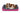 Pet2go Image Perro Spaniel sobre cama para perro Fun Pet2Go color fucsia, relleno de fibra PET y diseño acolchado para mayor comodidad.