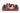 Pet2go Image Perro Spaniel sobre cama para perro Fun Pet2Go color rojo, relleno de fibra PET y diseño acolchado para mayor comodidad.
