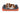 Pet2go Image Perro Spaniel sobre cama para perro Fun Pet2Go color naranja, relleno de fibra PET y diseño acolchado para mayor comodidad.