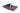 Pet2go Image Perro Border Collie sobre cama para perro Fun Pet2Go color fucsia, relleno de fibra PET y diseño acolchado para mayor comodidad.