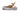 Pet2go Image Perro mediano descansando en cama Classic gris claro con bordes elevados