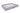 Pet2go Image Cama ortopédica para perro Pet2Go Cozy gris claro con funda removible y lavable, vista lateral