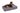 Pet2go Image Perro shetland descansando sobre cama Style Grande Pet2Go gris oscuro con tela de tapicería resistente y relleno distribuido uniformemente.