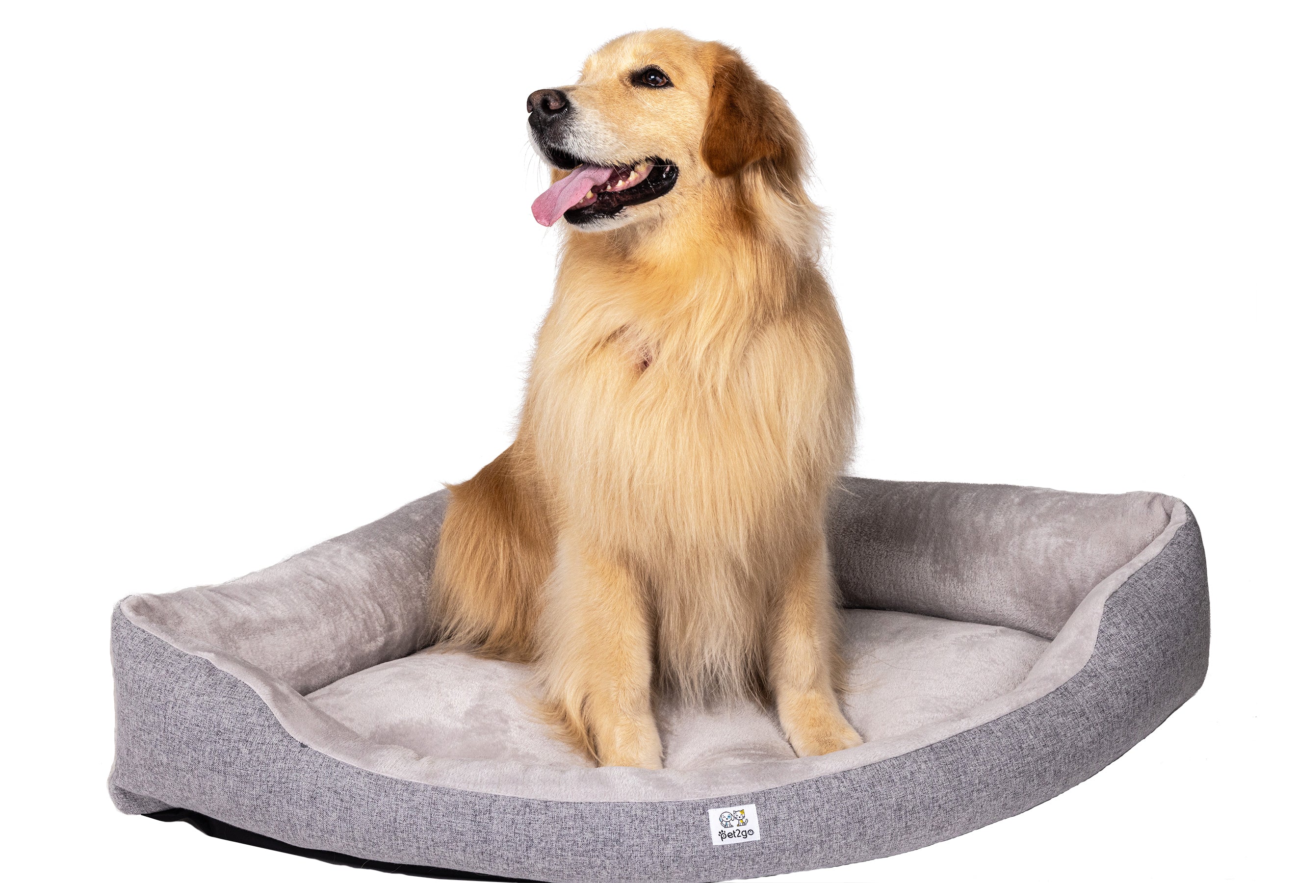 Cama esquinera versátil y 100% lavable – Pet2Go